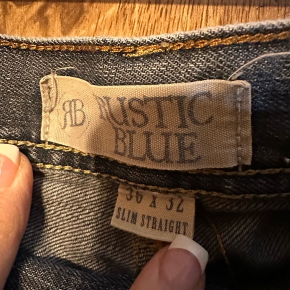 GUC RB Rustic Blue denim jeans. Size 36 X 32 men’s. - Picture 7 of 15